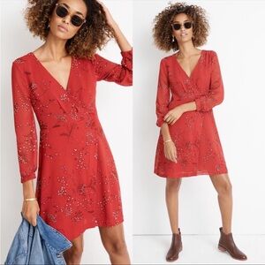 Madewell Hazelwood Wrap Front Mini Dress
Floral NWT Size 6